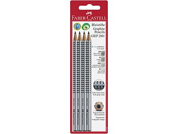 Blyertspenna Faber Castell Grip 2001 4/fp