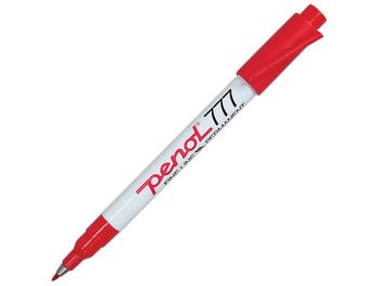 Märkpenna Penol 777 permanent 1mm röd
