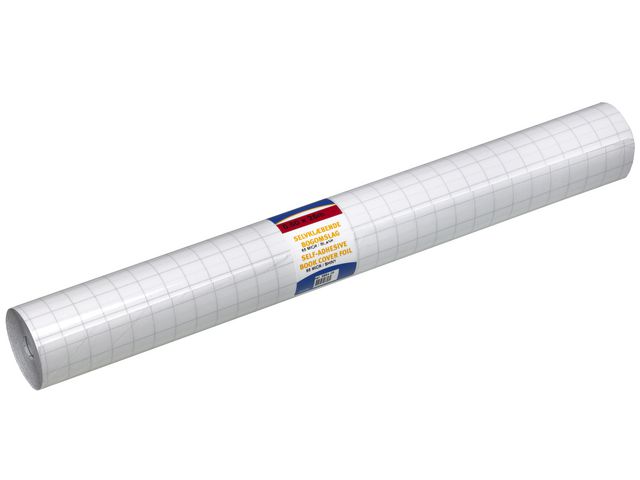 Bokplast självhäftande 80 my 60cmx25m