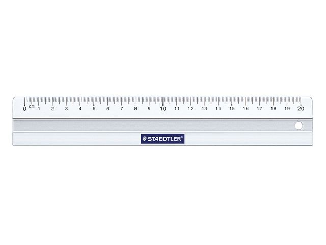 Linjal STAEDTLER aluminium 30 cm