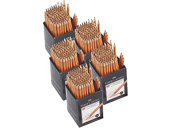 Storpack blyertspenna Faber polerad 500/fp