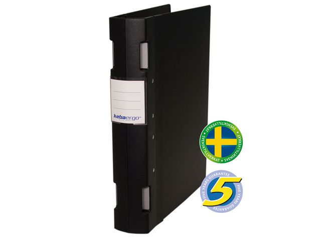 Gaffelpärm KEBAErgo A4 55mm svart/svart - 2