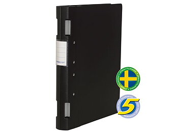 Gaffelpärm KEBAErgo A4 40mm svart/svart