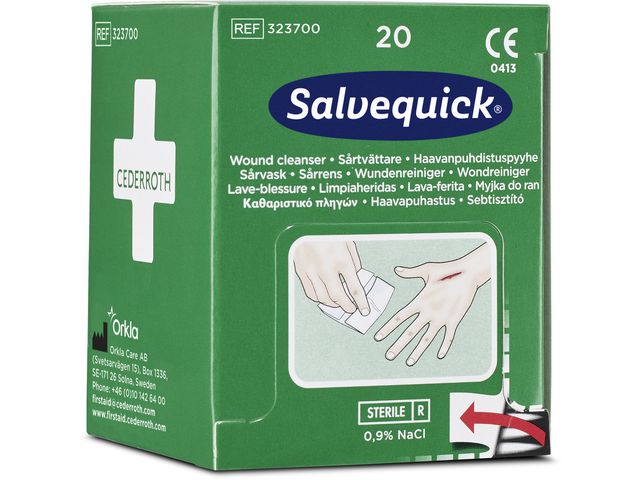 Sårtvättare CEDERROTH Savett refill (20) - 2