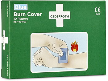 Plåster Cederroth Burn Cover 10/FP