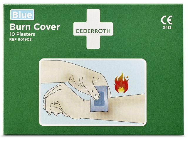 Plåster Cederroth Burn Cover 10/FP