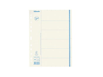 Pappersregister JOPA otryckt A4 5 flik