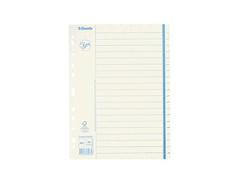 Pappersregister JOPA otryckt A4 20 flik