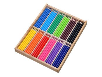 Färgpennor Jumbo trekantig 144/fp