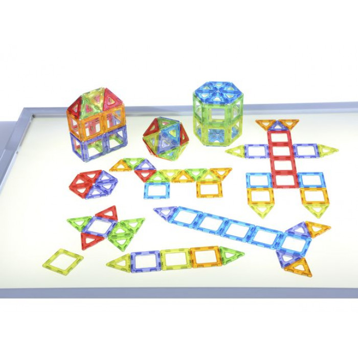 Polydron Magnetic transparent 64/fp