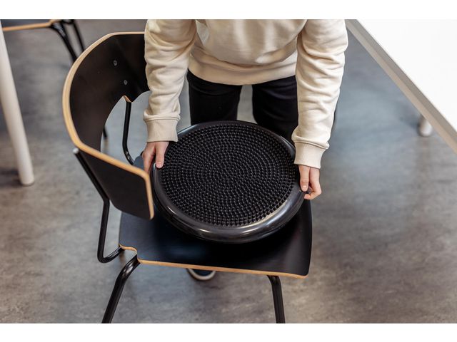 Ergonomisk sittkudde skola svart  - 4