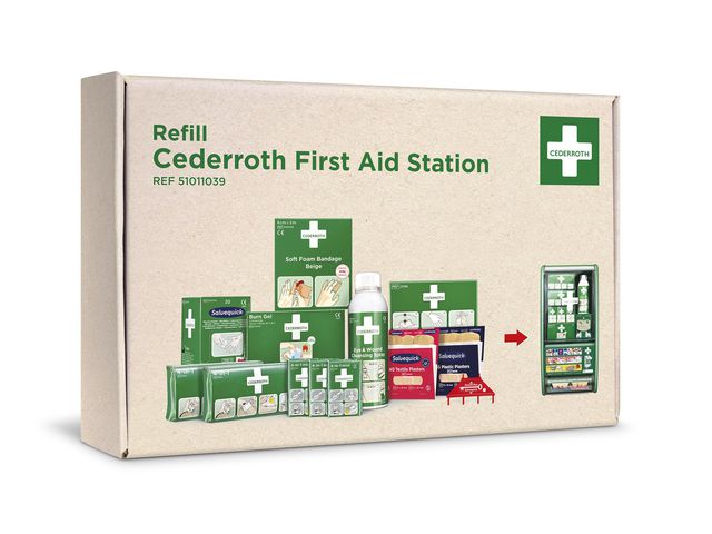 Refill CEDERROTH First Aid Station - 3