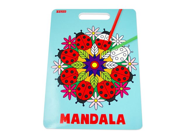 Målarbok Mandala 24 sidor