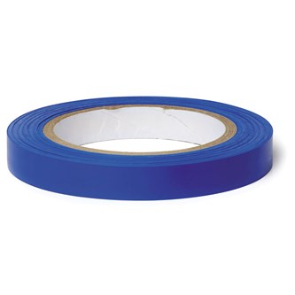 Plastremsa 75 meter blå