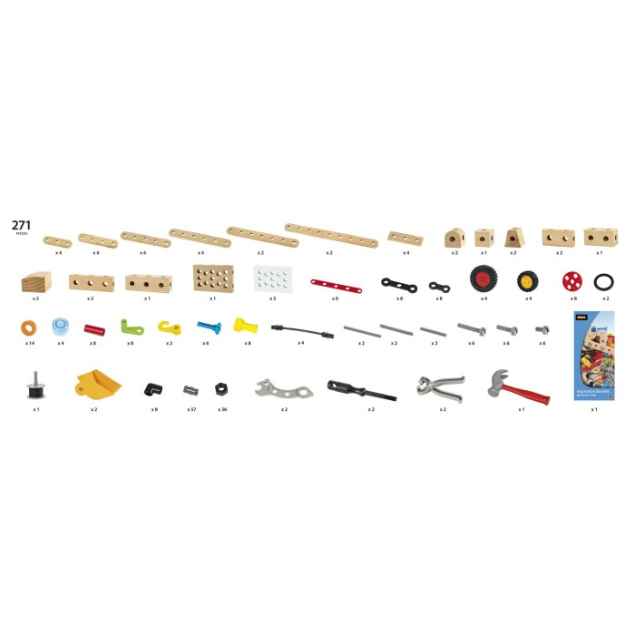 Brio Builder byggsats kreativitet 271 delar - 2