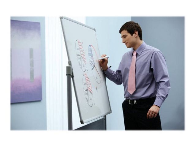 Whiteboard Mobil NOBO 120x150 emalj - 2