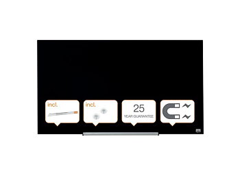 Glastavla NOBO 45' Widescreen svart
