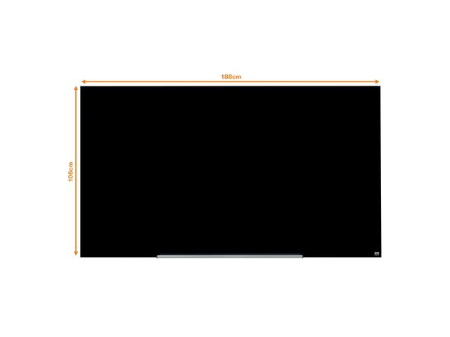 Glastavla NOBO 85' Widescreen svart - 2