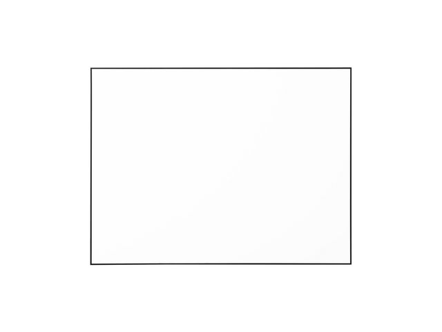 Whiteboardtavla ARCHYI 90x120cm sv. ram