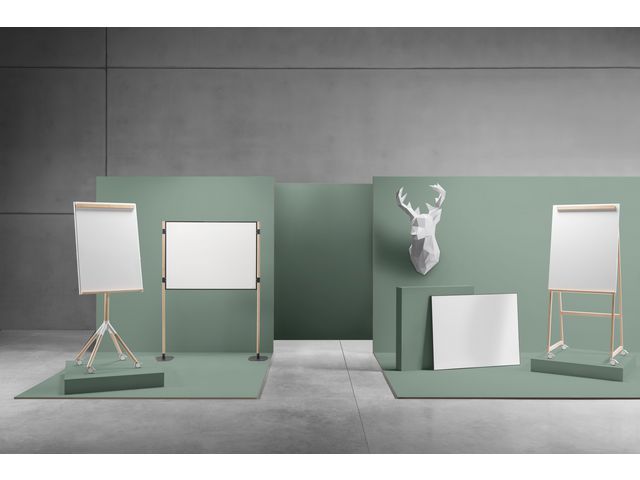 Whiteboardtavla ARCHYI 90x120cm sv. ram - 4