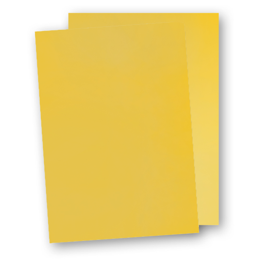 Färgat papper A4 80g Guldgul 500/fp