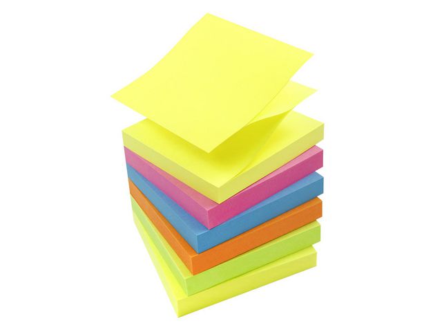 Notes ZigZag 75x75mm summer 6/fp