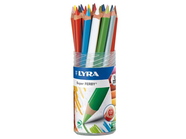 Färgpennor Lyra Super Ferby 18/fp - 2