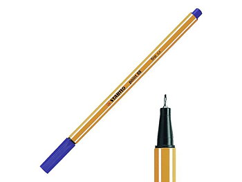 Fineliner Stabilo Point 88 blå 10/fp