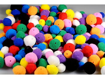 Pom Pombollar med hål 100/FP