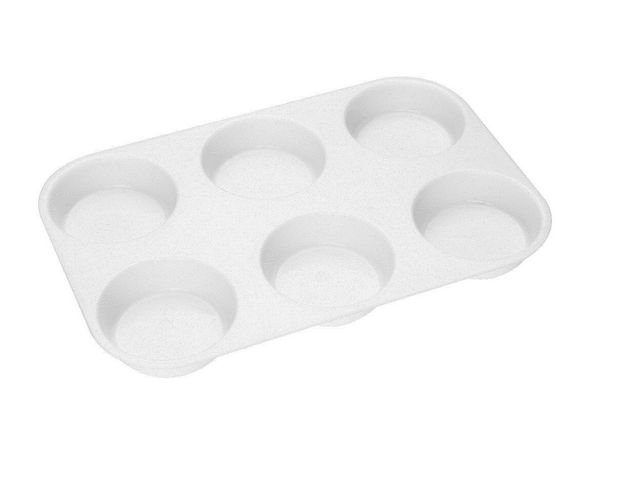 Plastpalett för 57mm färgblock 6/fp