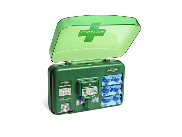 Sårvårdsautomat CEDERROTH Wound Care blå - 3