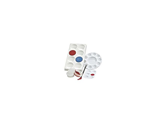 Plastpalett för 8 färgblock 1/fp - 3