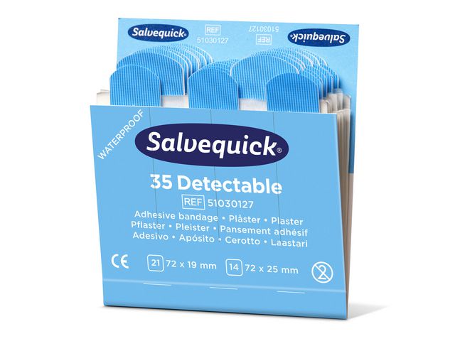 Plåster Detectable refill blå 210/fp - 3