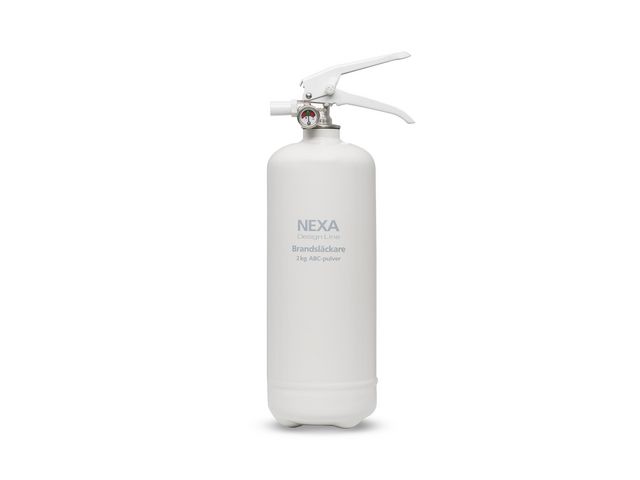 Brandsläckare NEXA pulver 2kg vit 13A