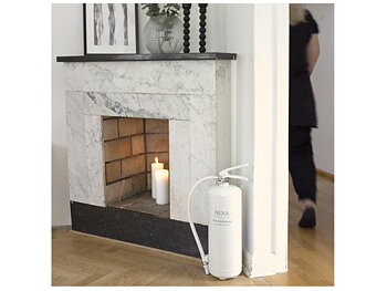 Brandsläckare NEXA pulver 6kg vit 43A