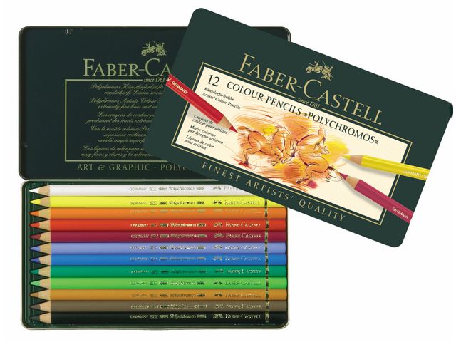 Färgpennor Faber Castell Polychroms 12/fp