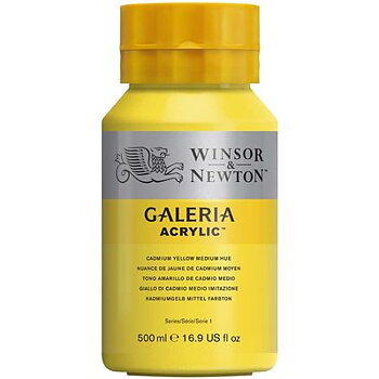 Akrylfärg Galeria 500 ml gul 