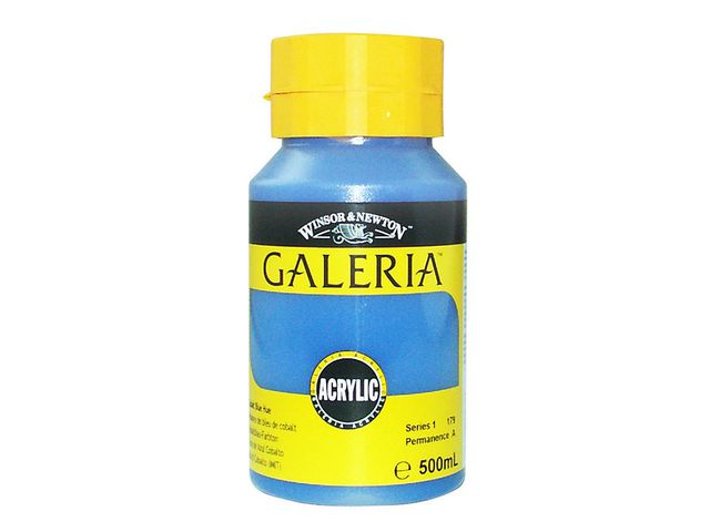 Akrylfärg Galeria 500 ml koboltblå  - 2