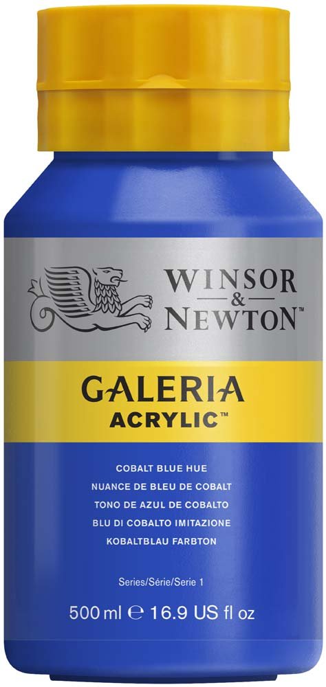 Akrylfärg Galeria 500 ml koboltblå 