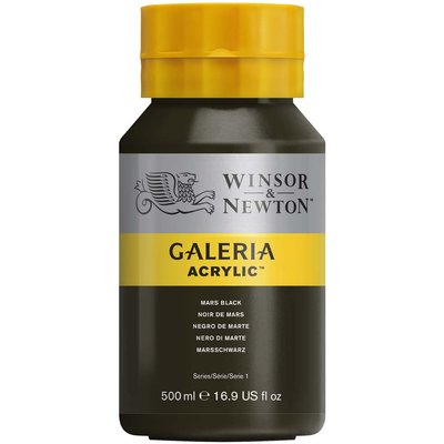 Akrylfärg Galeria 500 ml svart