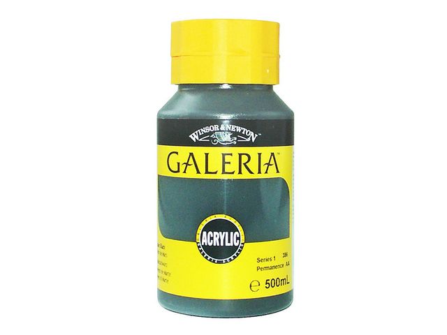 Akrylfärg Galeria 500 ml svart - 2