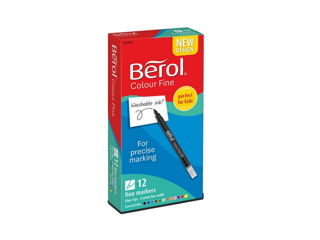 Fiberpennor Berol Colorfine 12/fp - 4