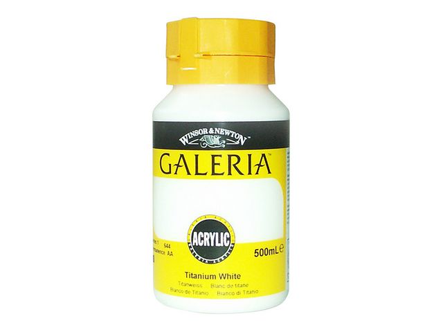 Akrylfärg Galeria 500 ml vit - 2