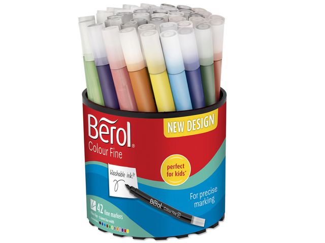 Fiberpennor Berol Colorfine 42/fp - 4