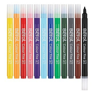 Fiberpennor Berol Colorfine 42/fp