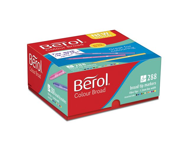 Fiberpennor Berol Colourbroad 288/fp - 6