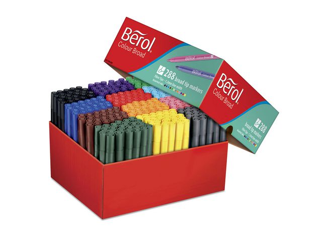 Fiberpennor Berol Colourbroad 288/fp - 5