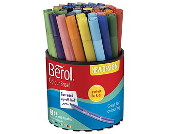 Fiberpennor Berol Colourbroad 42/fp