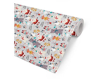 Julpapper 57cm x 154 m Cozy Xmas