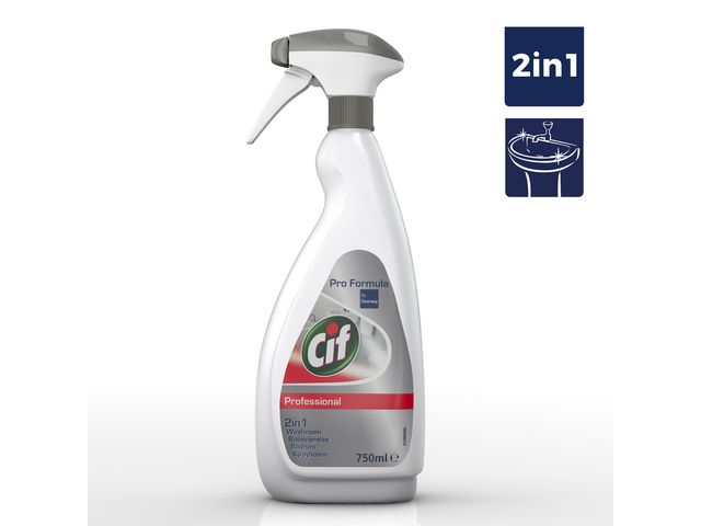 Allrengöring CIF Prof Badrum 2in1 750ml